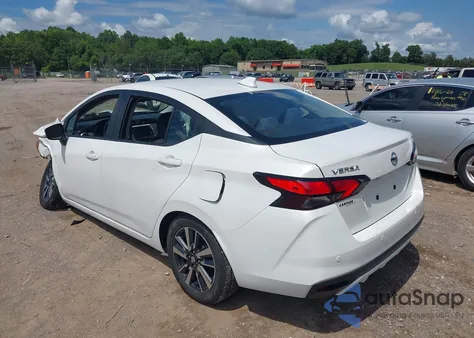 2020 Nissan Versa Sv Xtronic Cvt z USA, uszkodzony, nr VIN 3N1CN8EVXLL877011